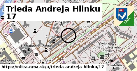 Trieda Andreja Hlinku 17, Nitra