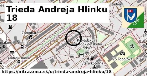 Trieda Andreja Hlinku 18, Nitra