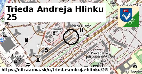 Trieda Andreja Hlinku 25, Nitra