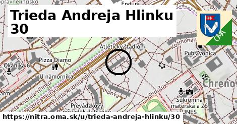 Trieda Andreja Hlinku 30, Nitra
