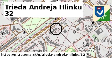 Trieda Andreja Hlinku 32, Nitra