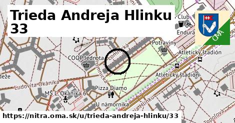 Trieda Andreja Hlinku 33, Nitra