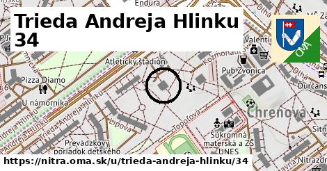 Trieda Andreja Hlinku 34, Nitra