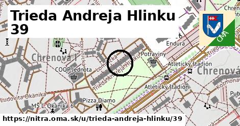 Trieda Andreja Hlinku 39, Nitra