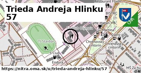 Trieda Andreja Hlinku 57, Nitra