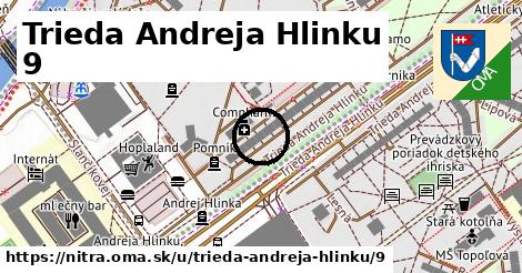 Trieda Andreja Hlinku 9, Nitra