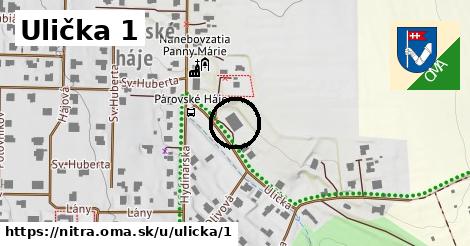 Ulička 1, Nitra