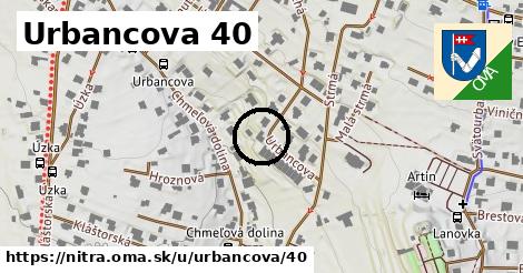 Urbancova 40, Nitra