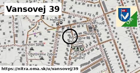 Vansovej 39, Nitra