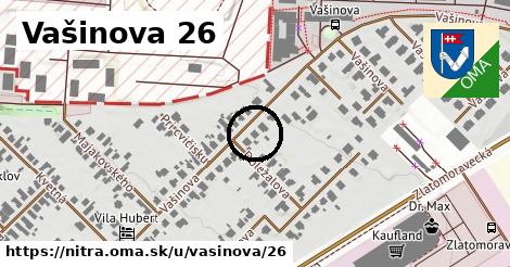 Vašinova 26, Nitra