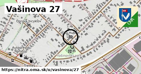 Vašinova 27, Nitra