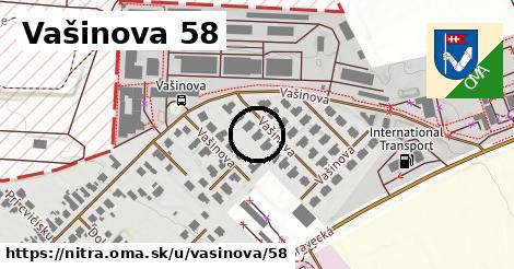 Vašinova 58, Nitra