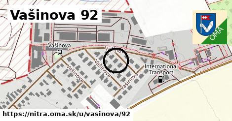 Vašinova 92, Nitra