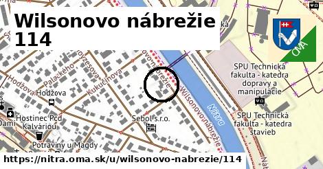 Wilsonovo nábrežie 114, Nitra