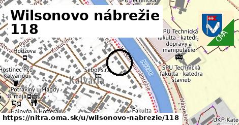 Wilsonovo nábrežie 118, Nitra