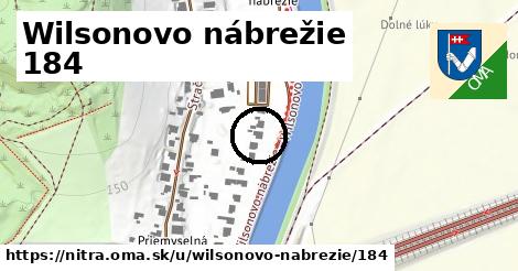 Wilsonovo nábrežie 184, Nitra