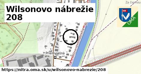 Wilsonovo nábrežie 208, Nitra