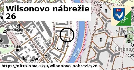 Wilsonovo nábrežie 26, Nitra