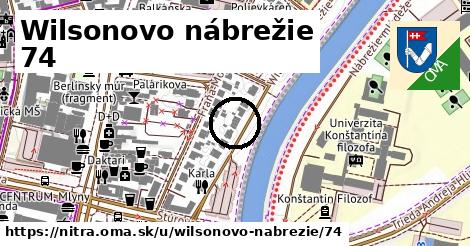 Wilsonovo nábrežie 74, Nitra