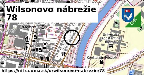 Wilsonovo nábrežie 78, Nitra