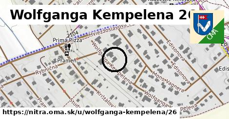 Wolfganga Kempelena 26, Nitra
