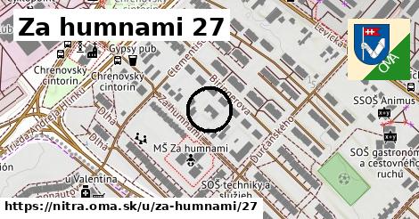 Za humnami 27, Nitra