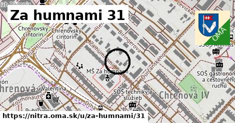 Za humnami 31, Nitra