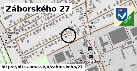 Záborského 27, Nitra