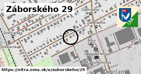 Záborského 29, Nitra