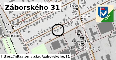 Záborského 31, Nitra