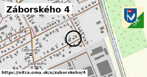 Záborského 4, Nitra