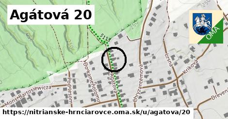 Agátová 20, Nitrianske Hrnčiarovce