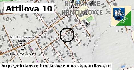 Attilova 10, Nitrianske Hrnčiarovce