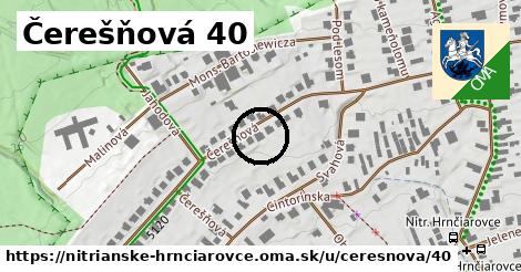 Čerešňová 40, Nitrianske Hrnčiarovce