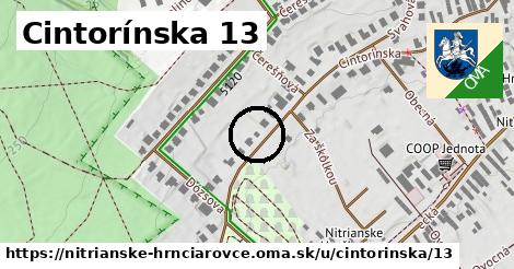 Cintorínska 13, Nitrianske Hrnčiarovce