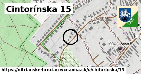 Cintorínska 15, Nitrianske Hrnčiarovce