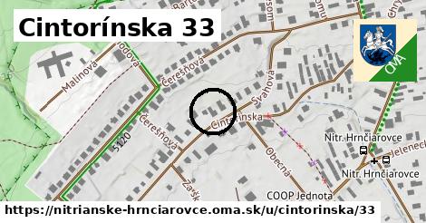 Cintorínska 33, Nitrianske Hrnčiarovce