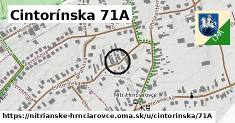 Cintorínska 71A, Nitrianske Hrnčiarovce