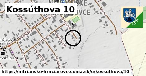 Kossúthova 10, Nitrianske Hrnčiarovce