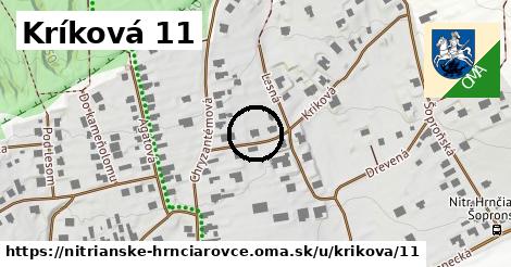 Kríková 11, Nitrianske Hrnčiarovce