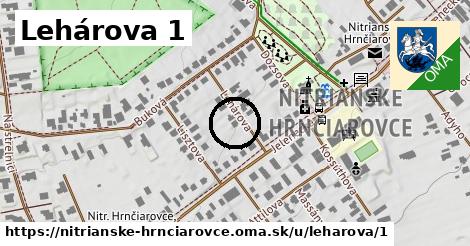 Lehárova 1, Nitrianske Hrnčiarovce
