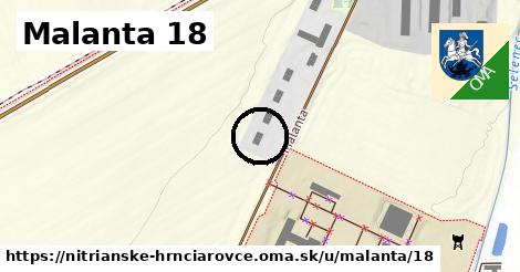 Malanta 18, Nitrianske Hrnčiarovce