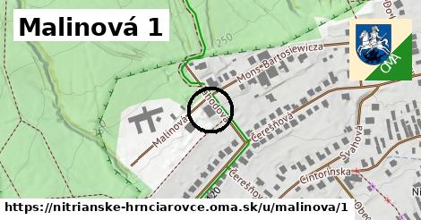 Malinová 1, Nitrianske Hrnčiarovce