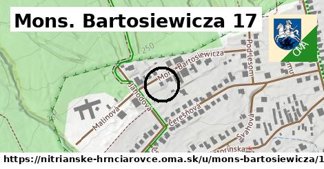 Mons. Bartosiewicza 17, Nitrianske Hrnčiarovce