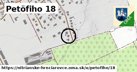 Petöfiho 18, Nitrianske Hrnčiarovce