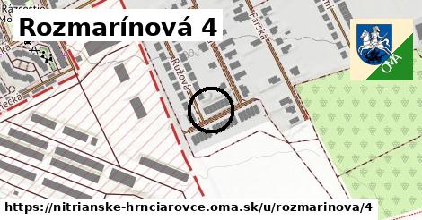 Rozmarínová 4, Nitrianske Hrnčiarovce