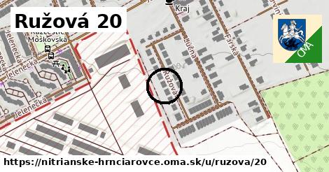 Ružová 20, Nitrianske Hrnčiarovce