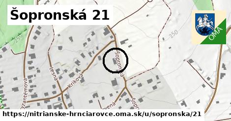 Šopronská 21, Nitrianske Hrnčiarovce