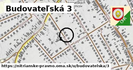 Budovateľská 3, Nitrianske Pravno