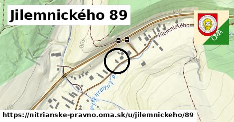 Jilemnického 89, Nitrianske Pravno